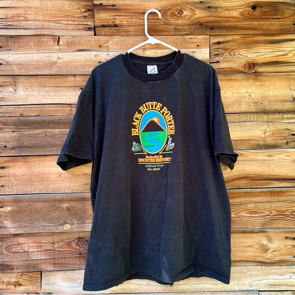 Vintage Deschutes Brewery Black Butte Porter Shirt XXL - Picture 1 of 4